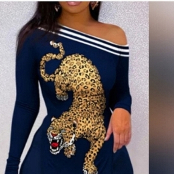 NEW NAVY BLUE SEXY 2 PIECE STRETCH PANTS SET PLUS SIZE 1XL - Picture 4 of 8